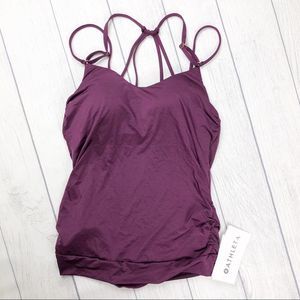 Athleta Amethyst‎ Aqualuxe Tankini XS